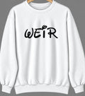 Weir, Mississippi Hometown Crewneck — White