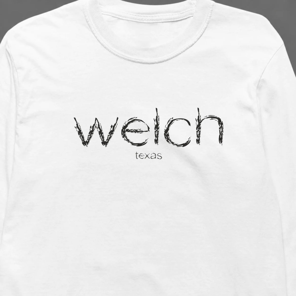 Welch, Texas Hometown Long-Sleeve