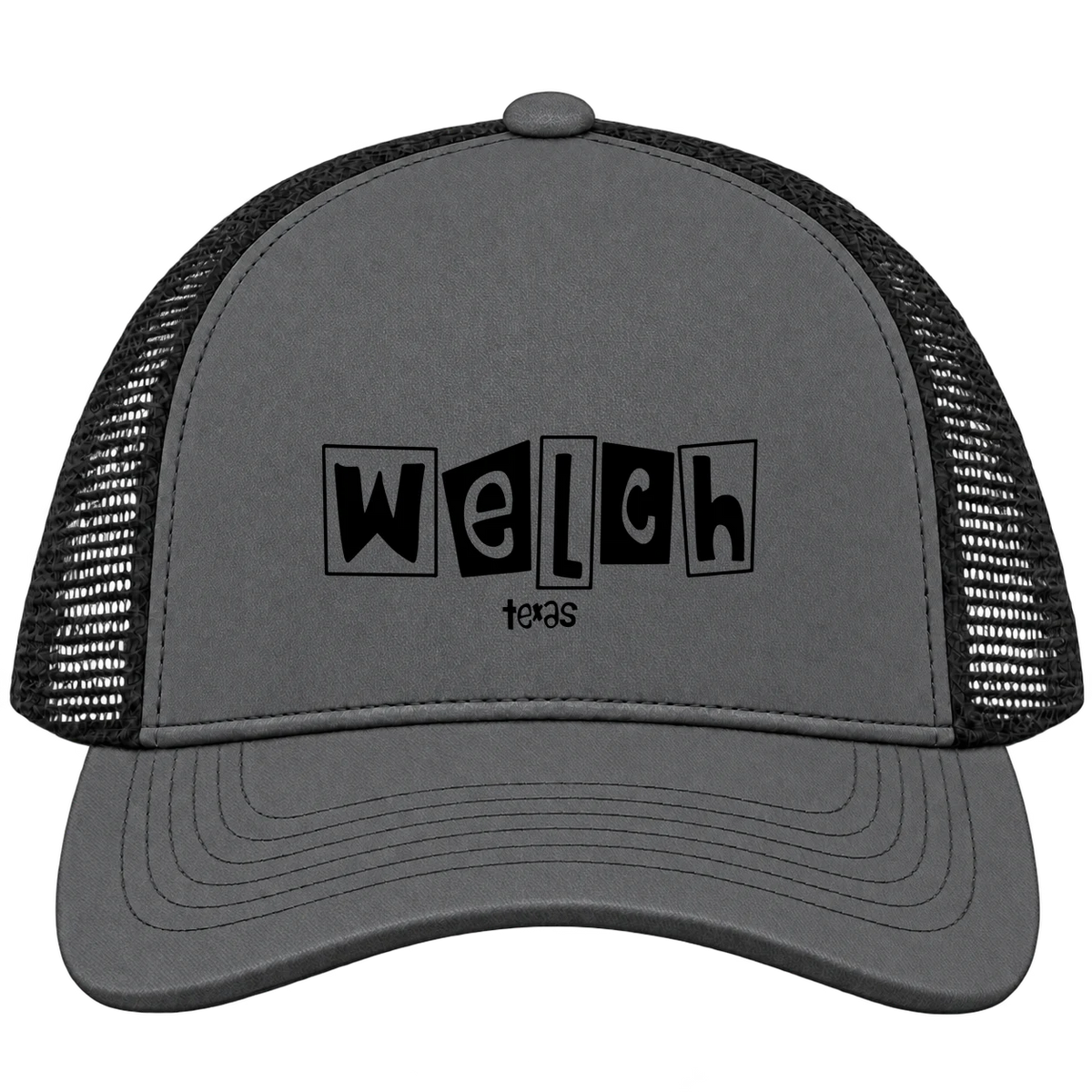Welch, Texas Hometown Trucker Cap