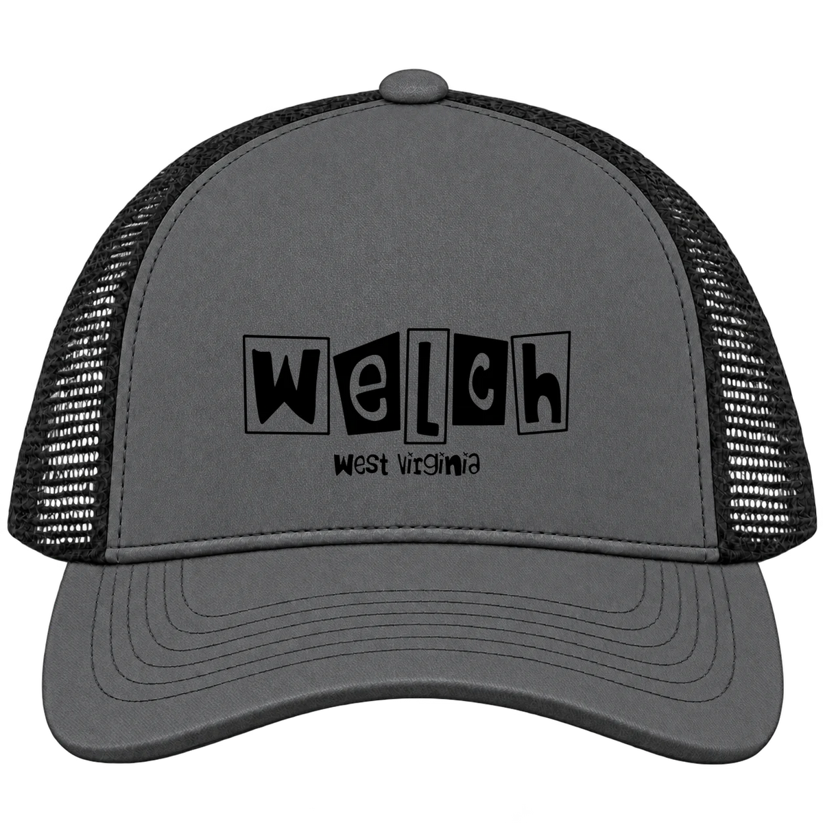 Welch, West Virginia Hometown Trucker Cap
