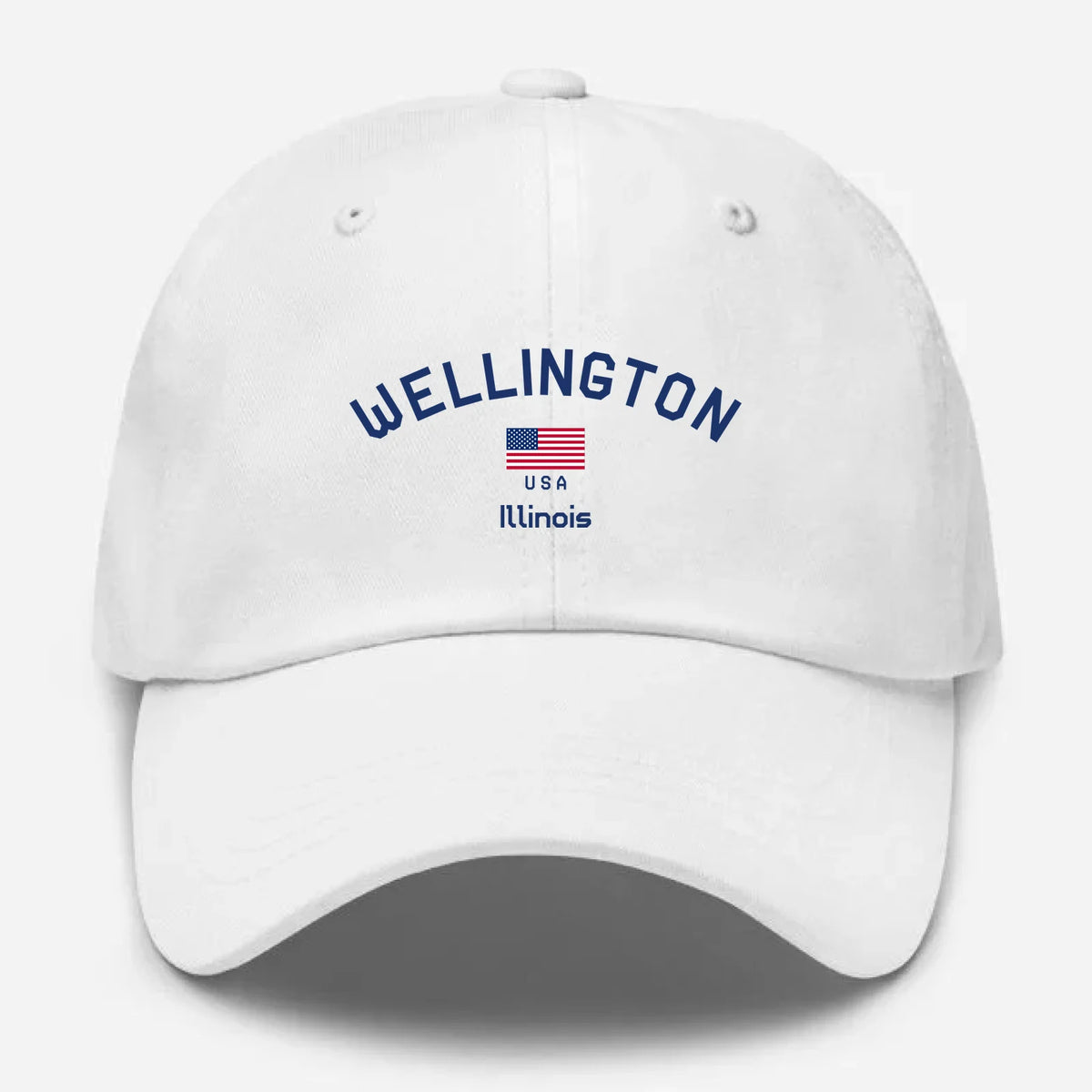 Wellington, Illinois Hometown Dad Hat
