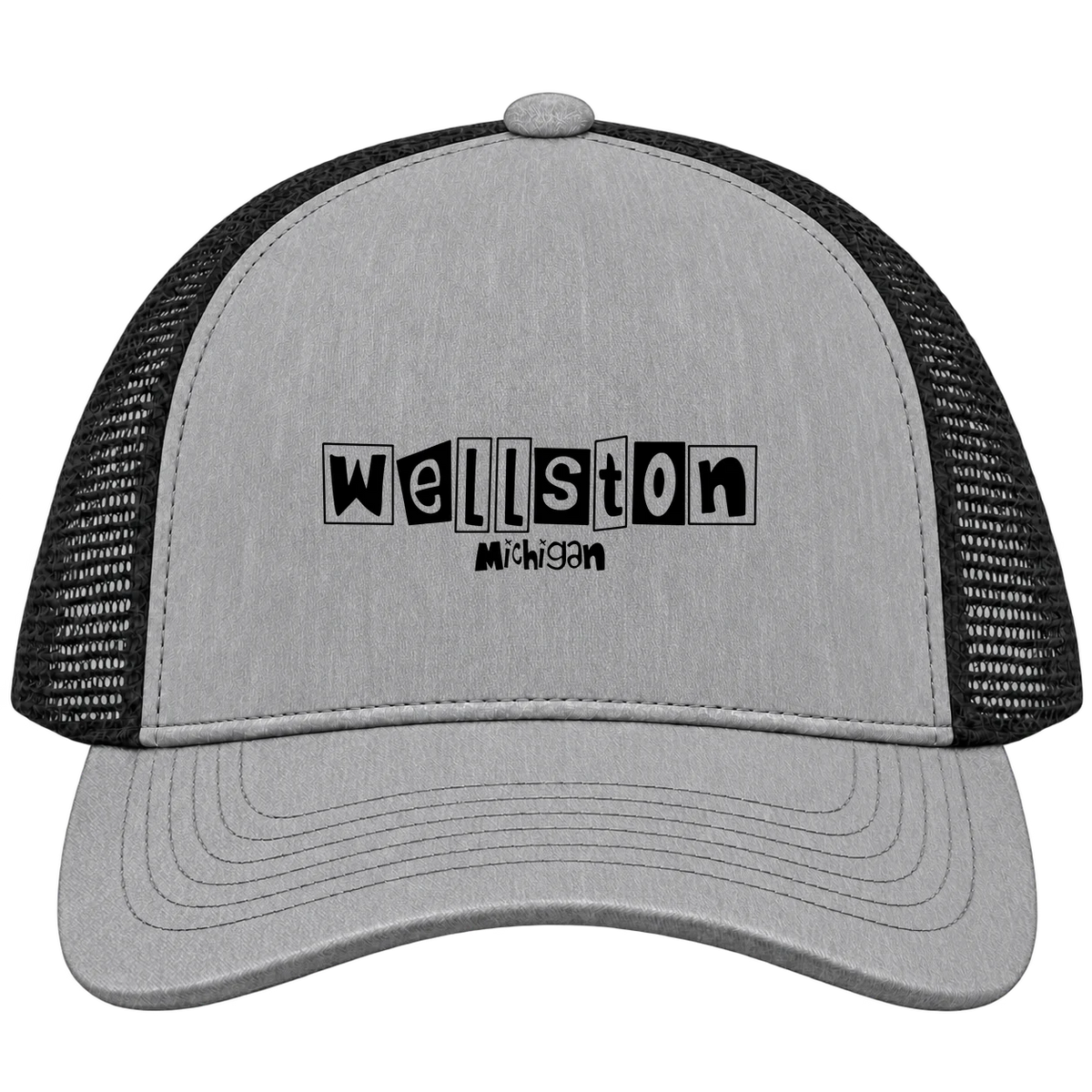 Wellston, Michigan Hometown Trucker Cap