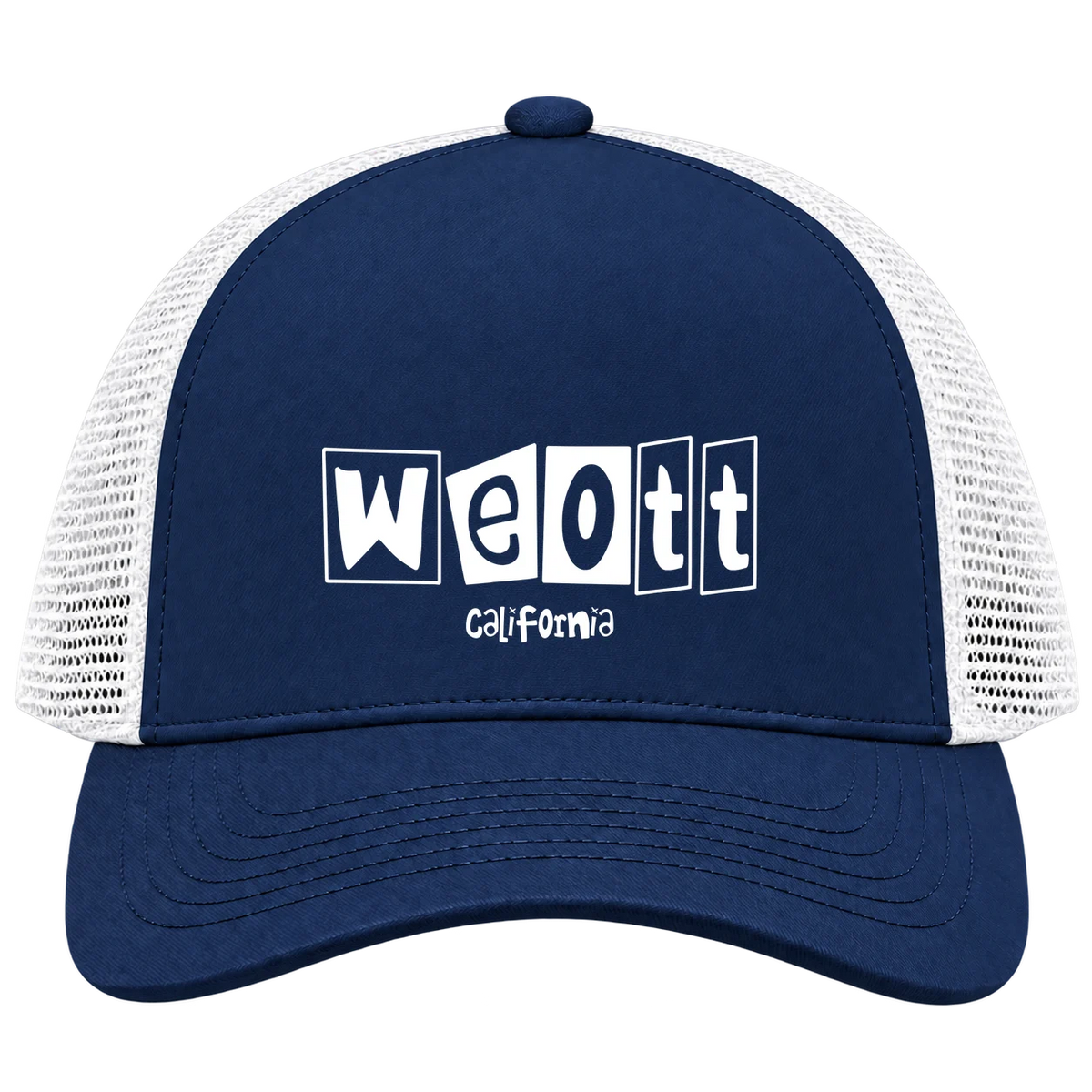 Weott, California Hometown Trucker Cap