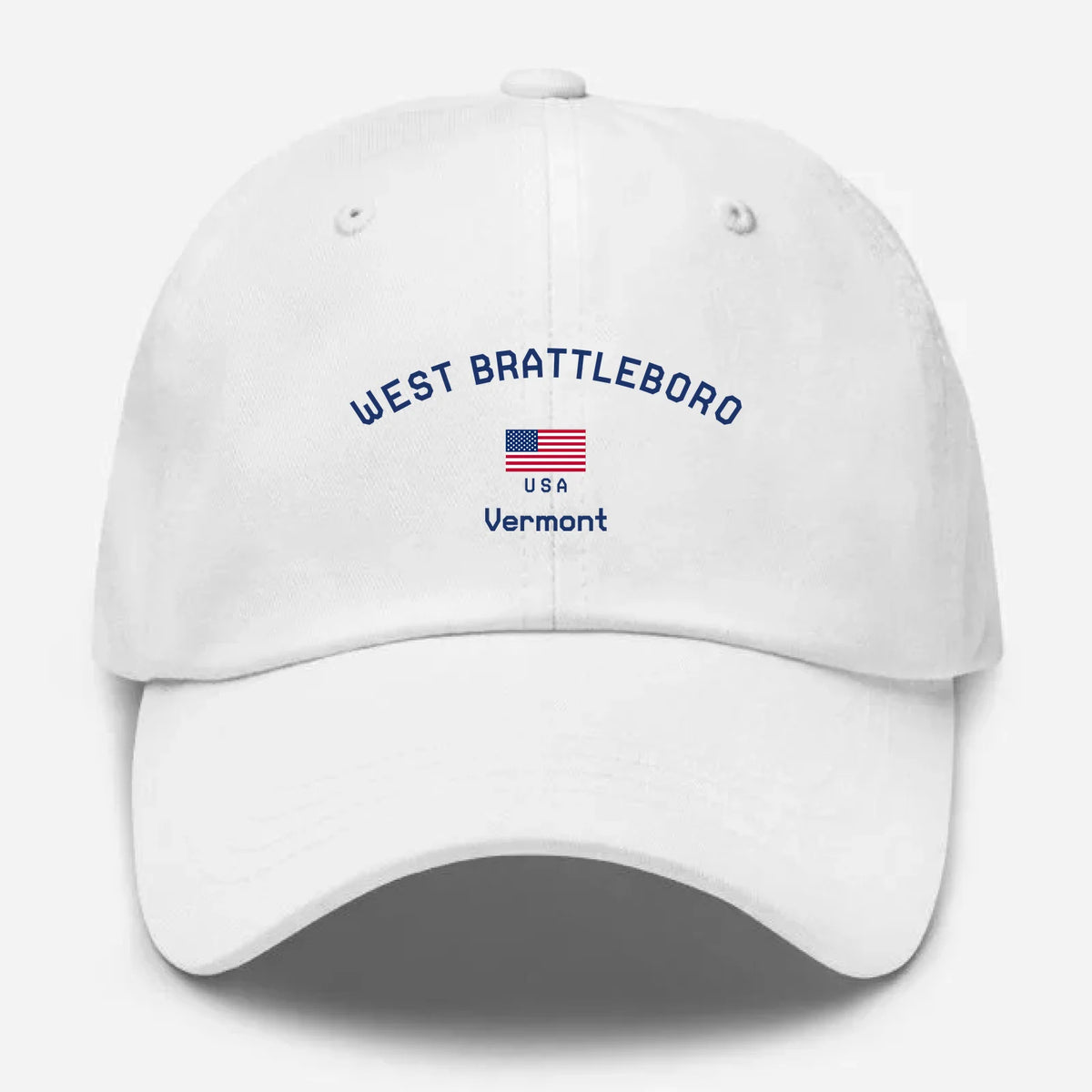 West Brattleboro, Vermont Hometown Dad Hat