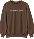 West Canaveral Groves, Florida Hometown Crewneck — Brown