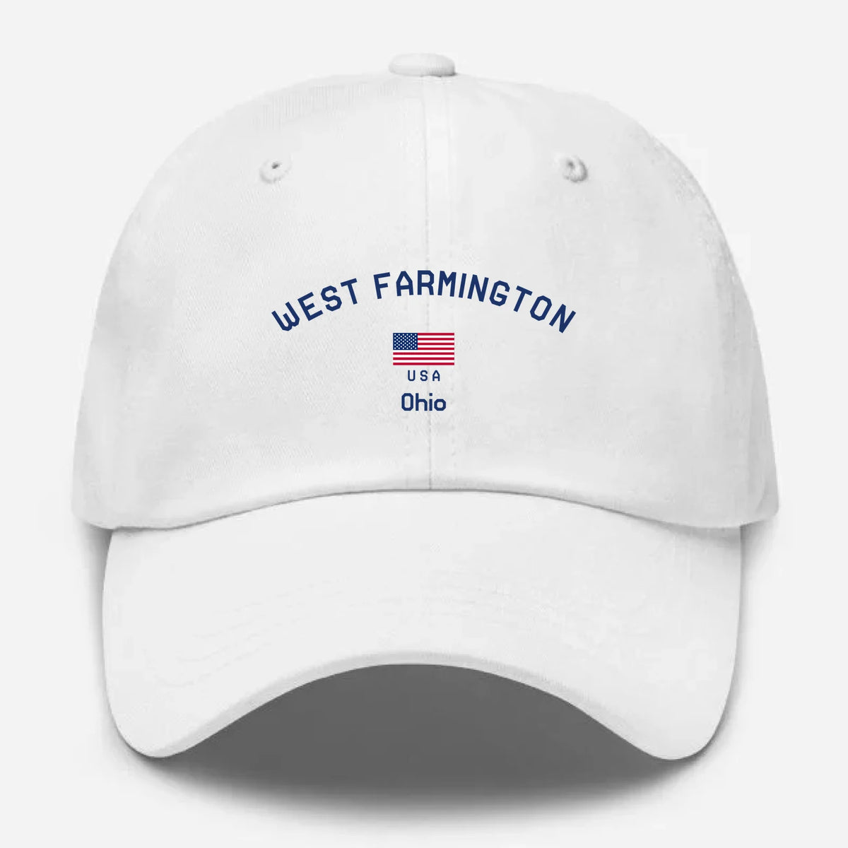 West Farmington, Ohio Hometown Dad Hat