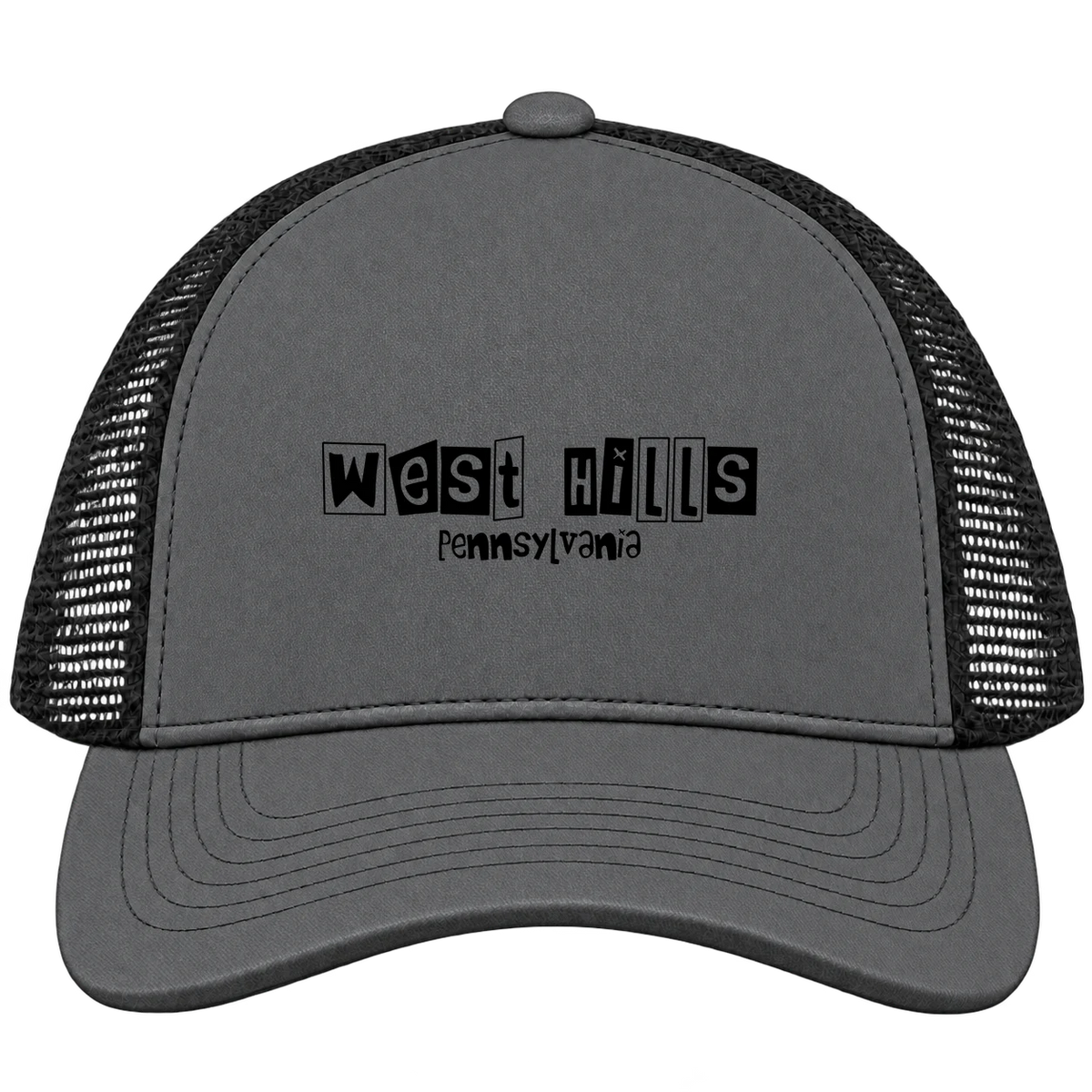 West Hills, Pennsylvania Hometown Trucker Cap