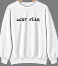 West Hills, Pennsylvania Hometown Crewneck — White