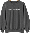 West Pittston, Pennsylvania Hometown Crewneck — Dark Heather