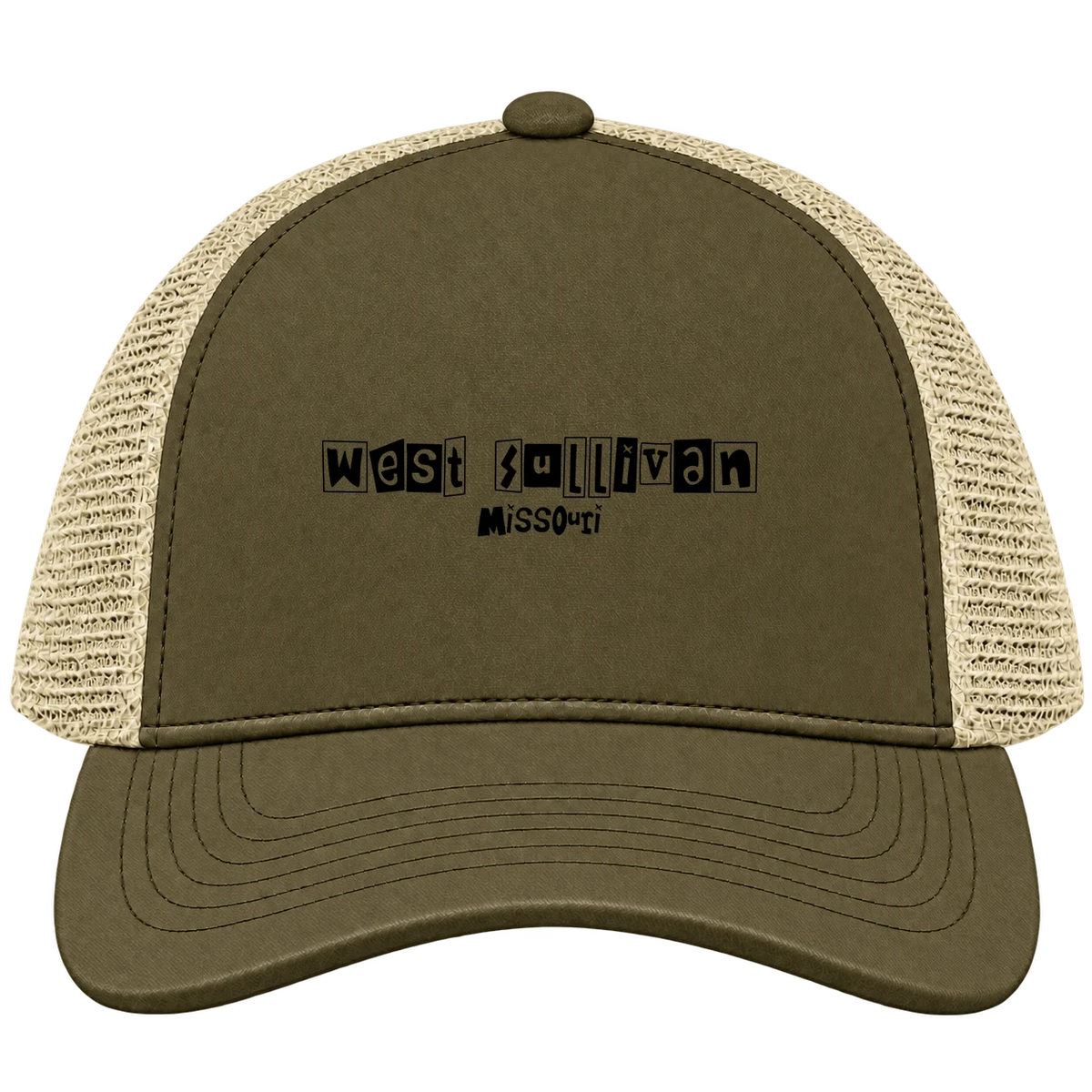 West Sullivan, Missouri Hometown Trucker Cap