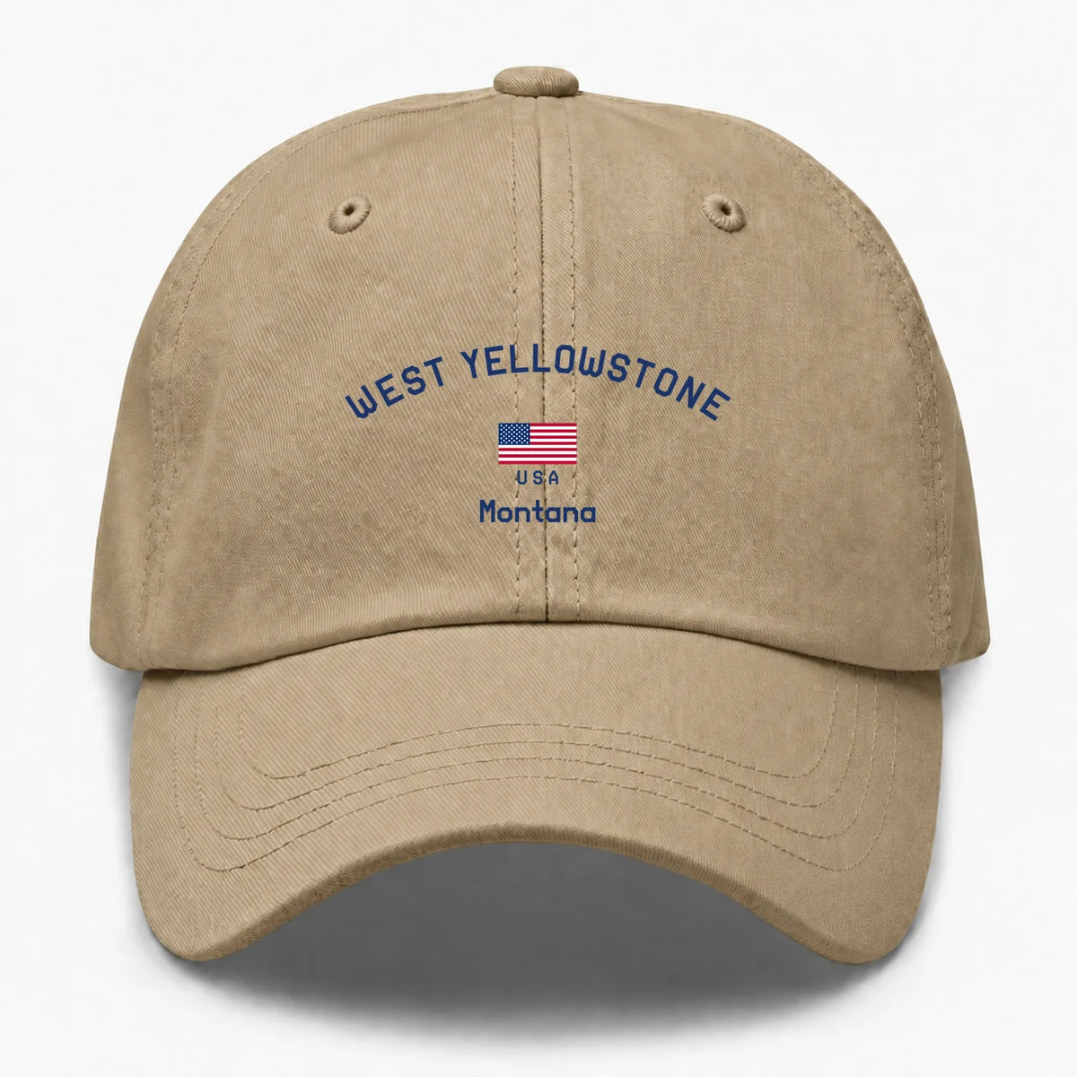 West Yellowstone, Montana Hometown Dad Hat