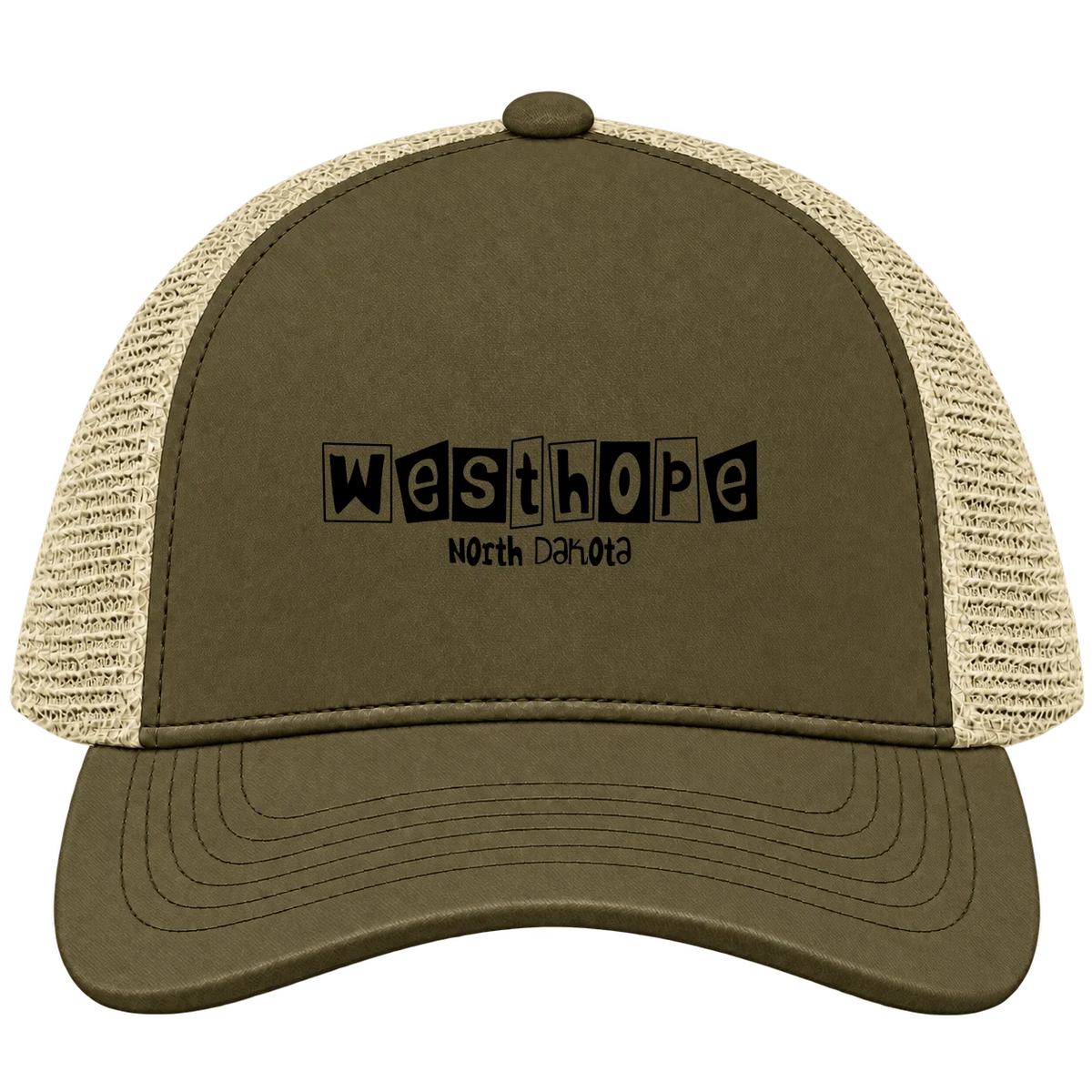 Westhope, North Dakota Hometown Trucker Cap