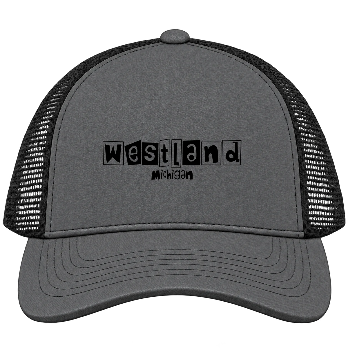Westland, Michigan Hometown Trucker Cap