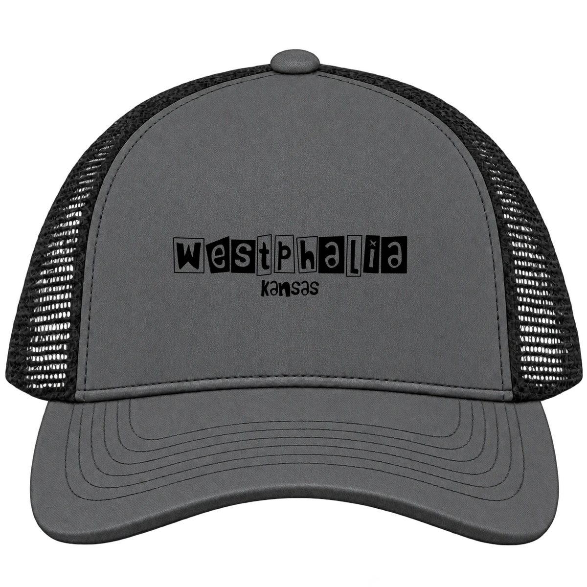 Westphalia, Kansas Hometown Trucker Cap