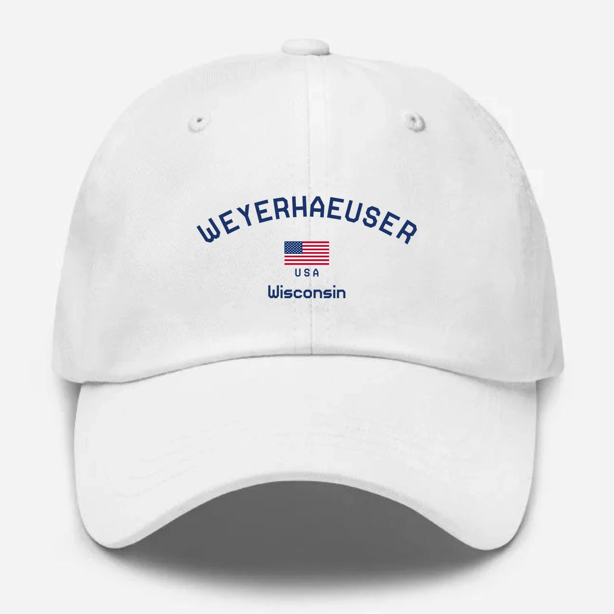 Weyerhaeuser, Wisconsin Hometown Dad Hat