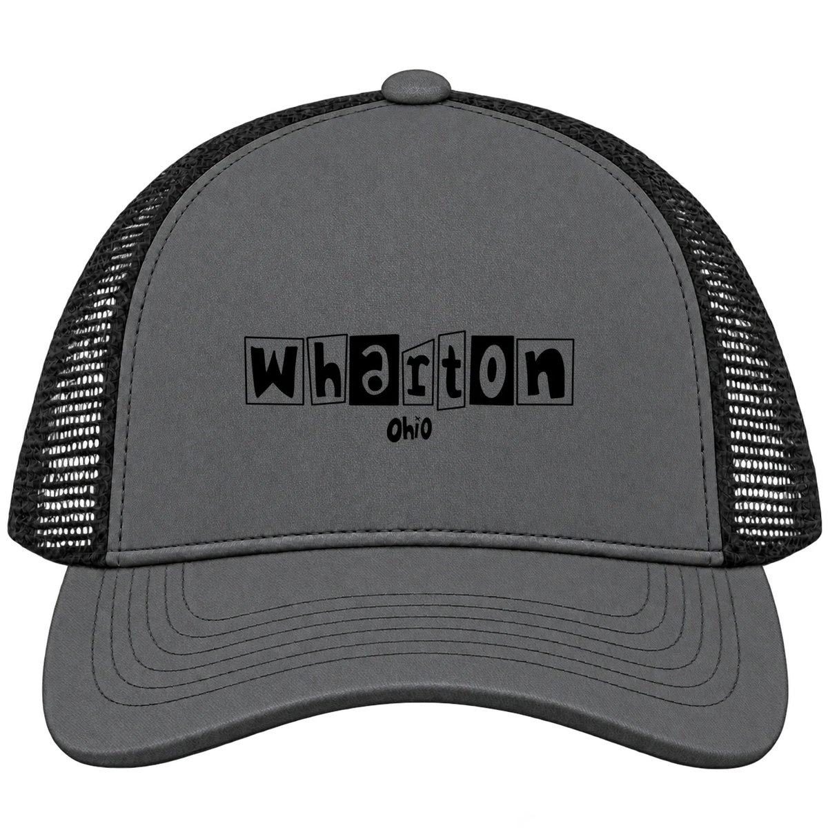Wharton, Ohio Hometown Trucker Cap