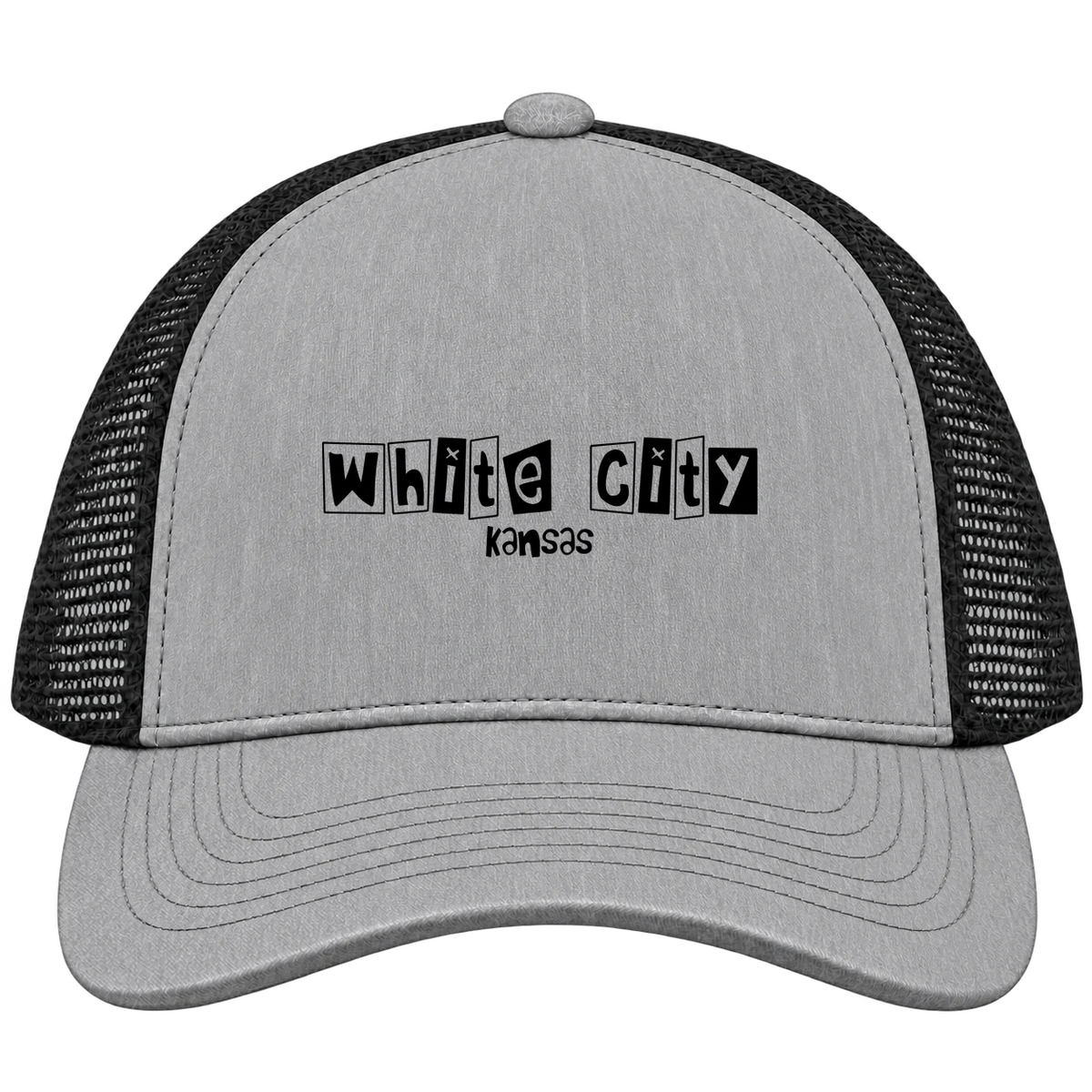 White City, Kansas Hometown Trucker Cap