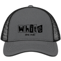 White, South Dakota Hometown Trucker Cap