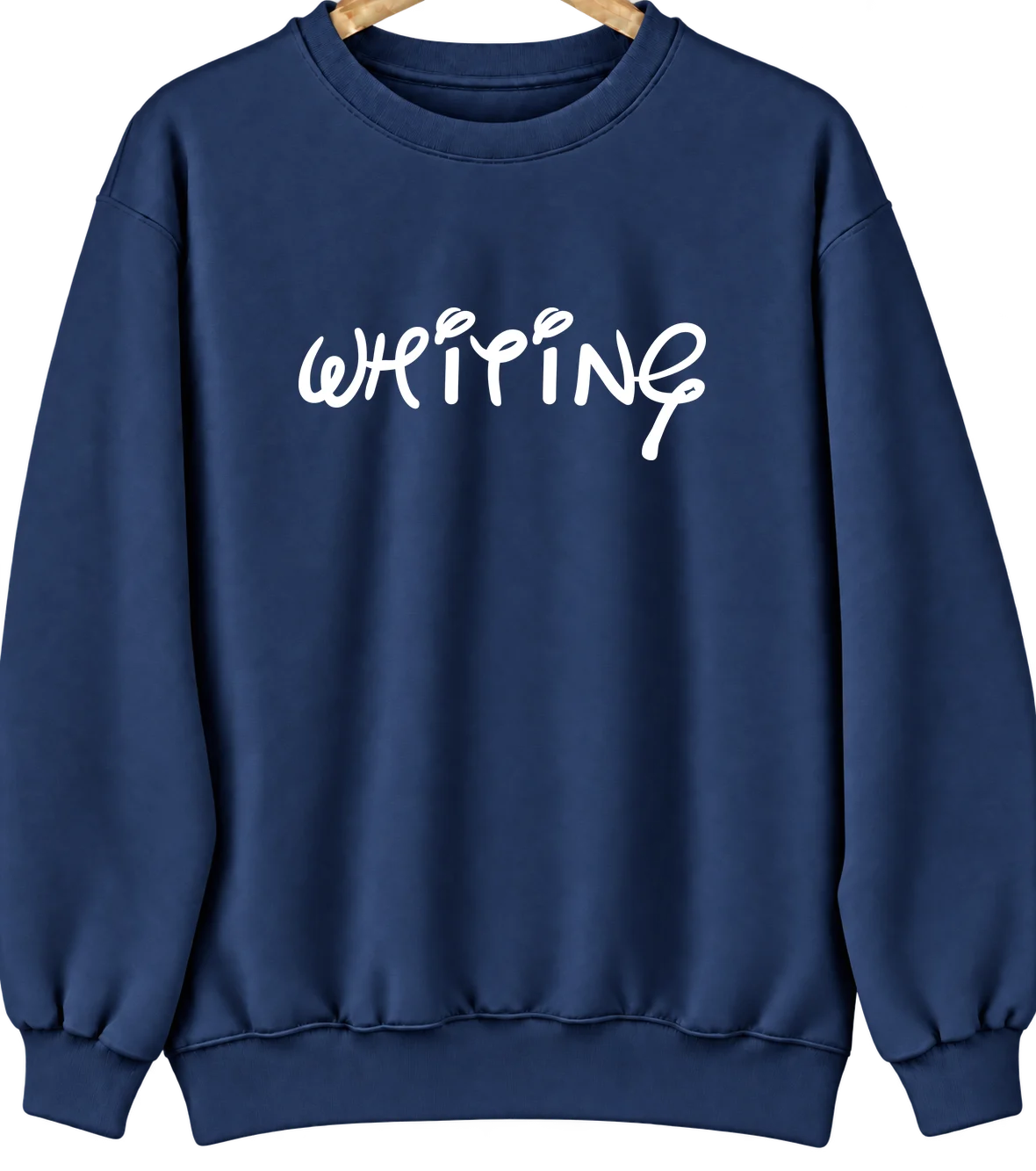 Whiting, Wisconsin Hometown Crewneck — Navy