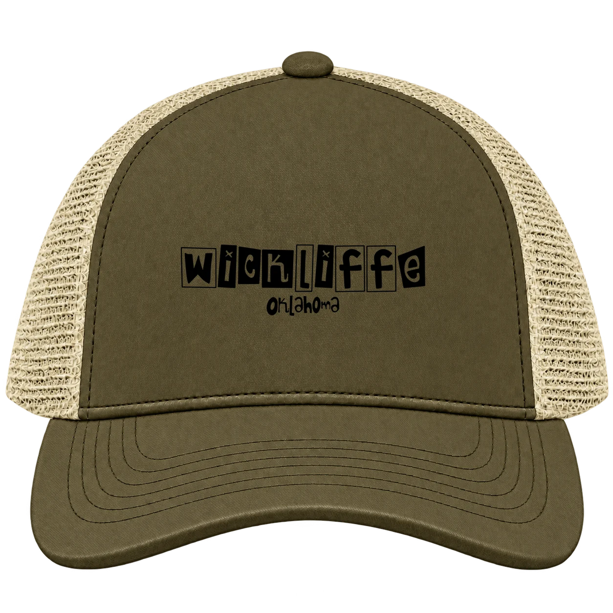 Wickliffe, Oklahoma Hometown Trucker Cap