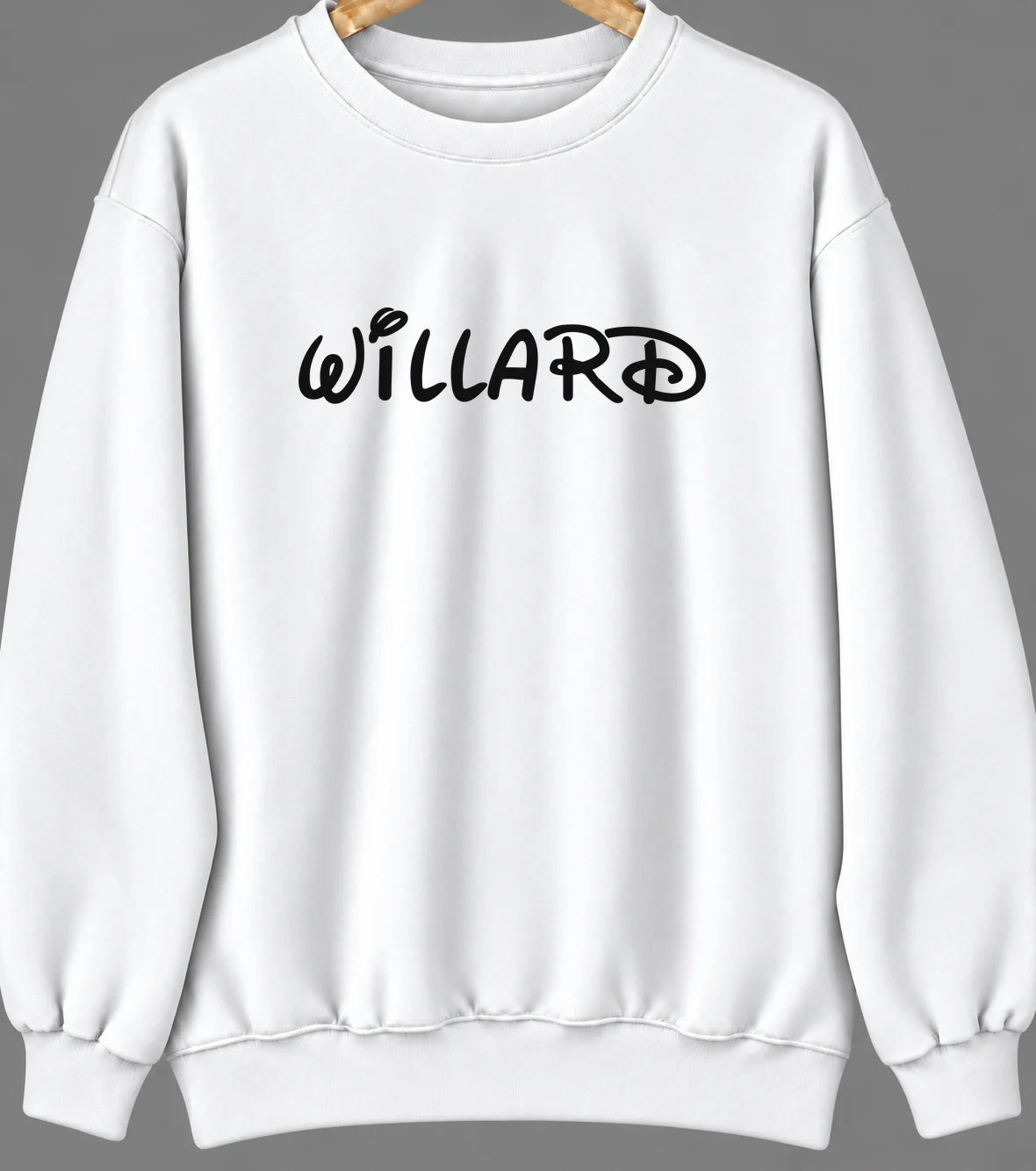 Willard, Missouri Hometown Crewneck — White