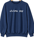 Williams Bay, Wisconsin Hometown Crewneck — Navy