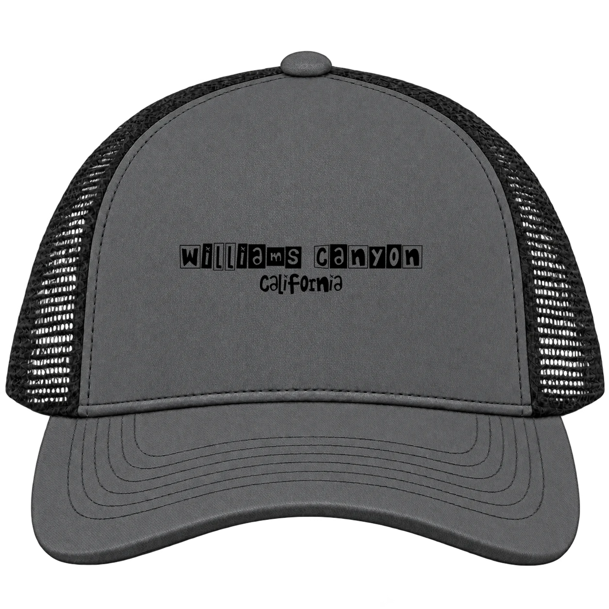 Williams Canyon, California Hometown Trucker Cap