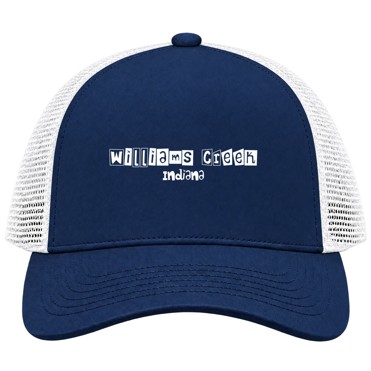 Williams Creek, Indiana Hometown Trucker Cap
