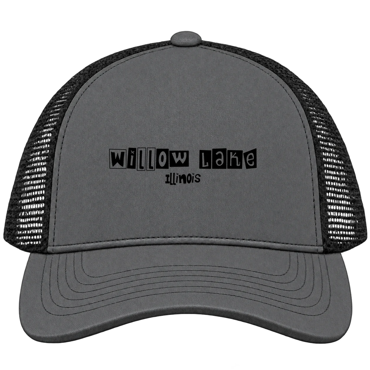 Willow Lake, Illinois Hometown Trucker Cap