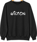Wilton, Minnesota Hometown Crewneck — Black
