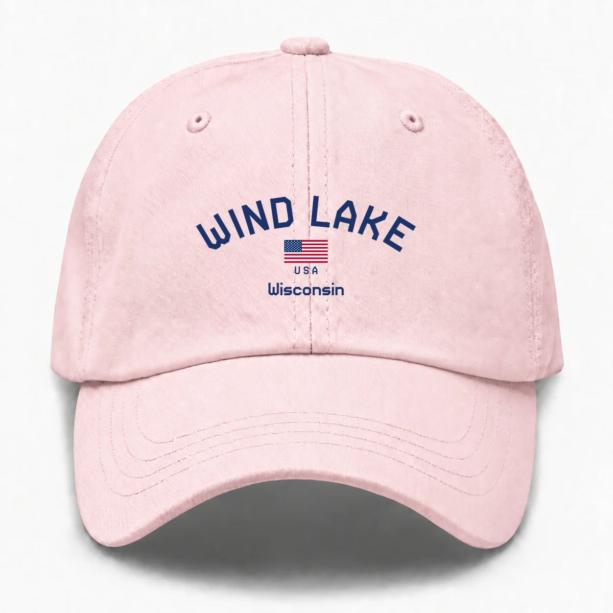 Wind Lake, Wisconsin Hometown Dad Hat