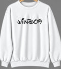Windom, Kansas Hometown Crewneck — White