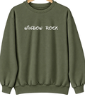 Window Rock, Arizona Hometown Crewneck — Military Green