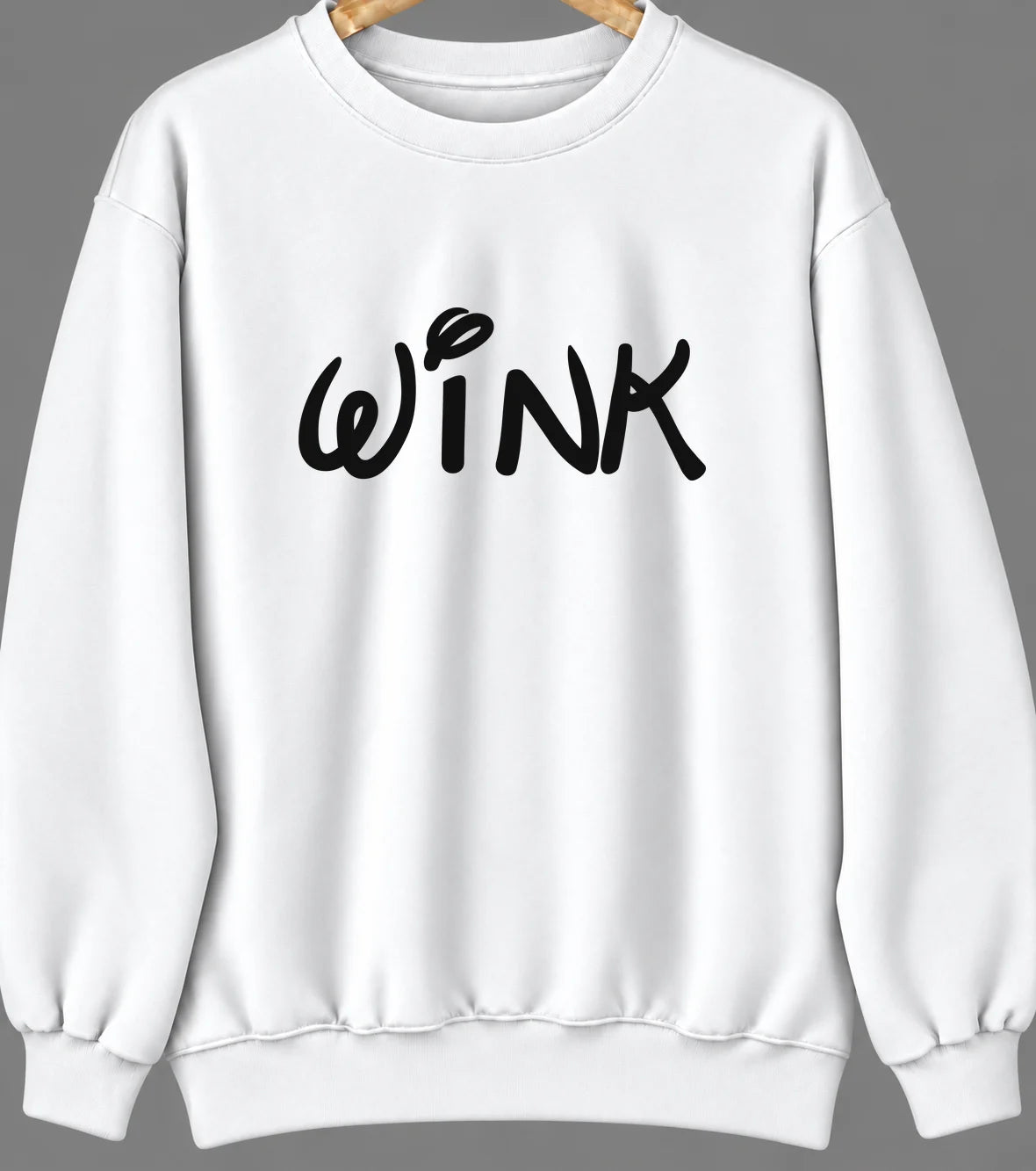 Wink, Texas Hometown Crewneck — White
