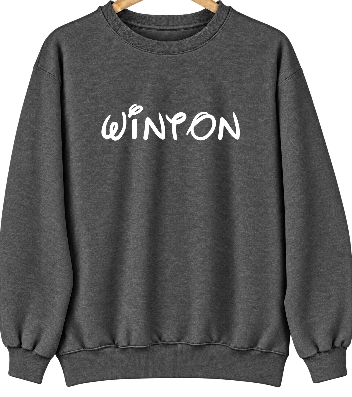 Winton, California Hometown Crewneck — Dark Heather