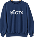 Wiota, Iowa Hometown Crewneck — Navy