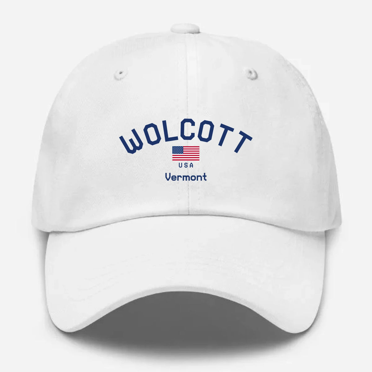Wolcott, Vermont Hometown Dad Hat