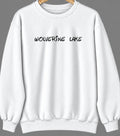 Wolverine Lake, Michigan Hometown Crewneck — White