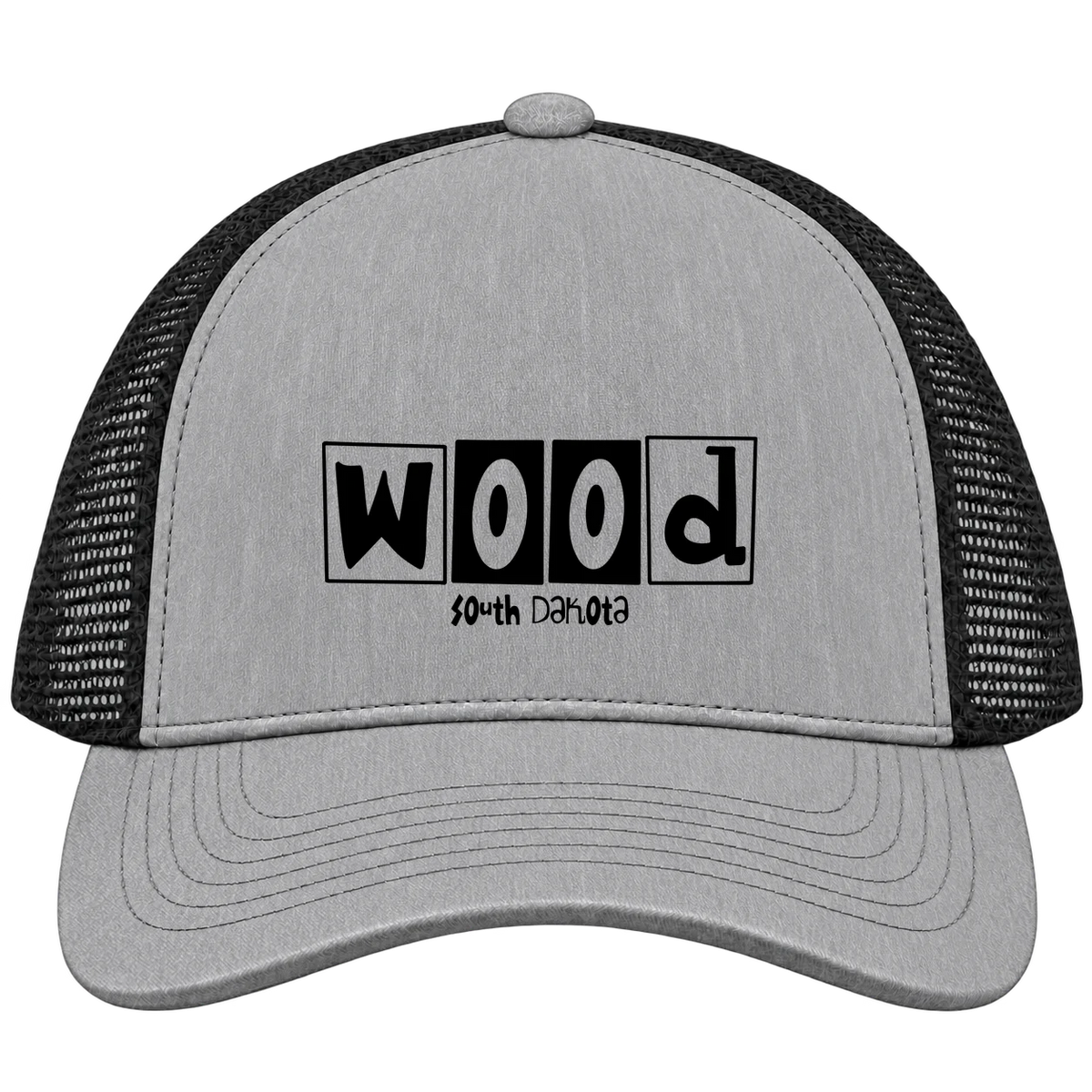 Wood, South Dakota Hometown Trucker Cap