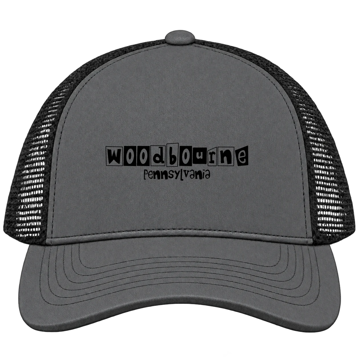 Woodbourne, Pennsylvania Hometown Trucker Cap