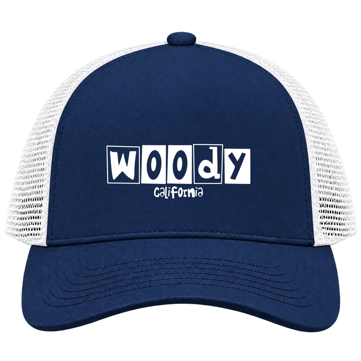 Woody, California Hometown Trucker Cap