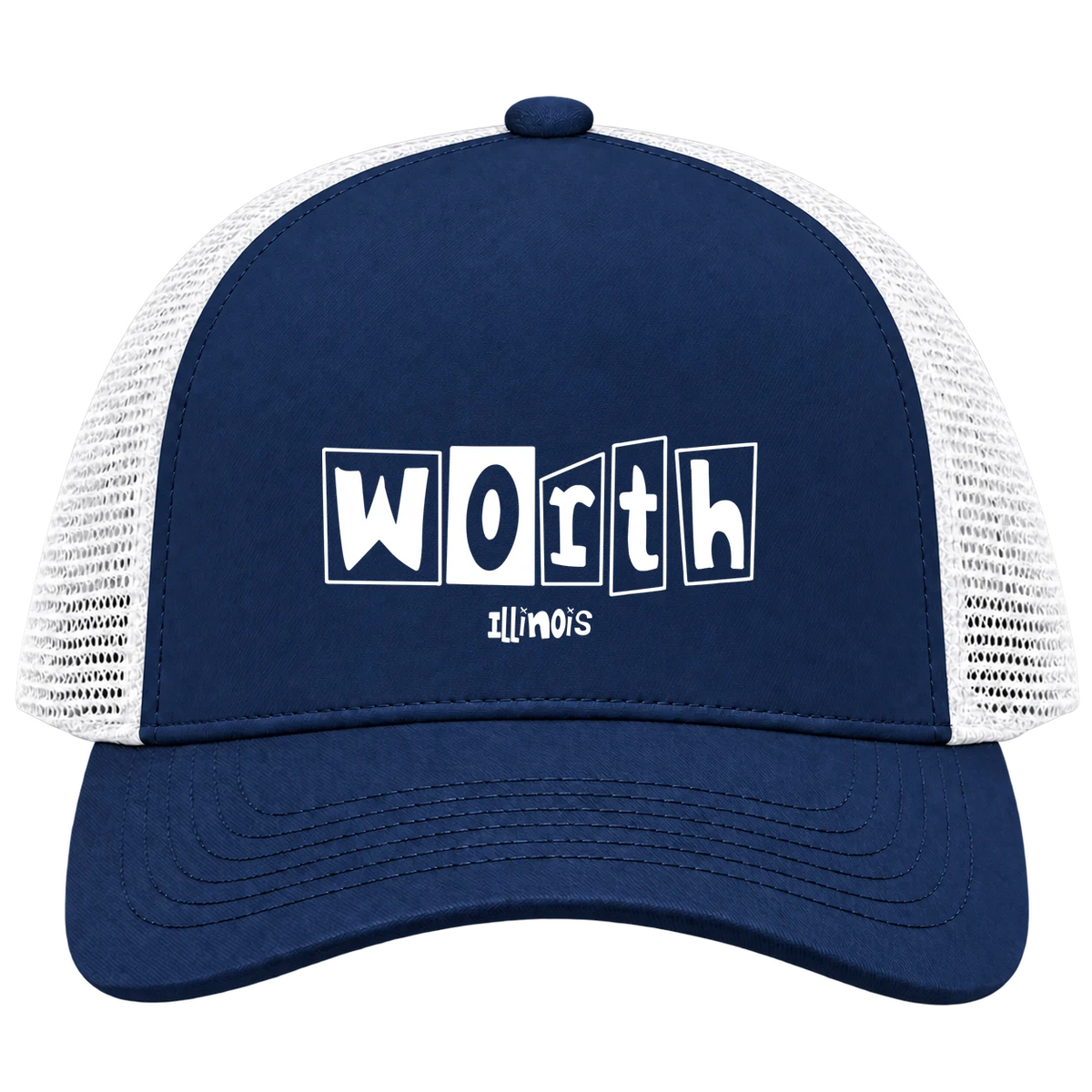 Worth, Illinois Hometown Trucker Cap