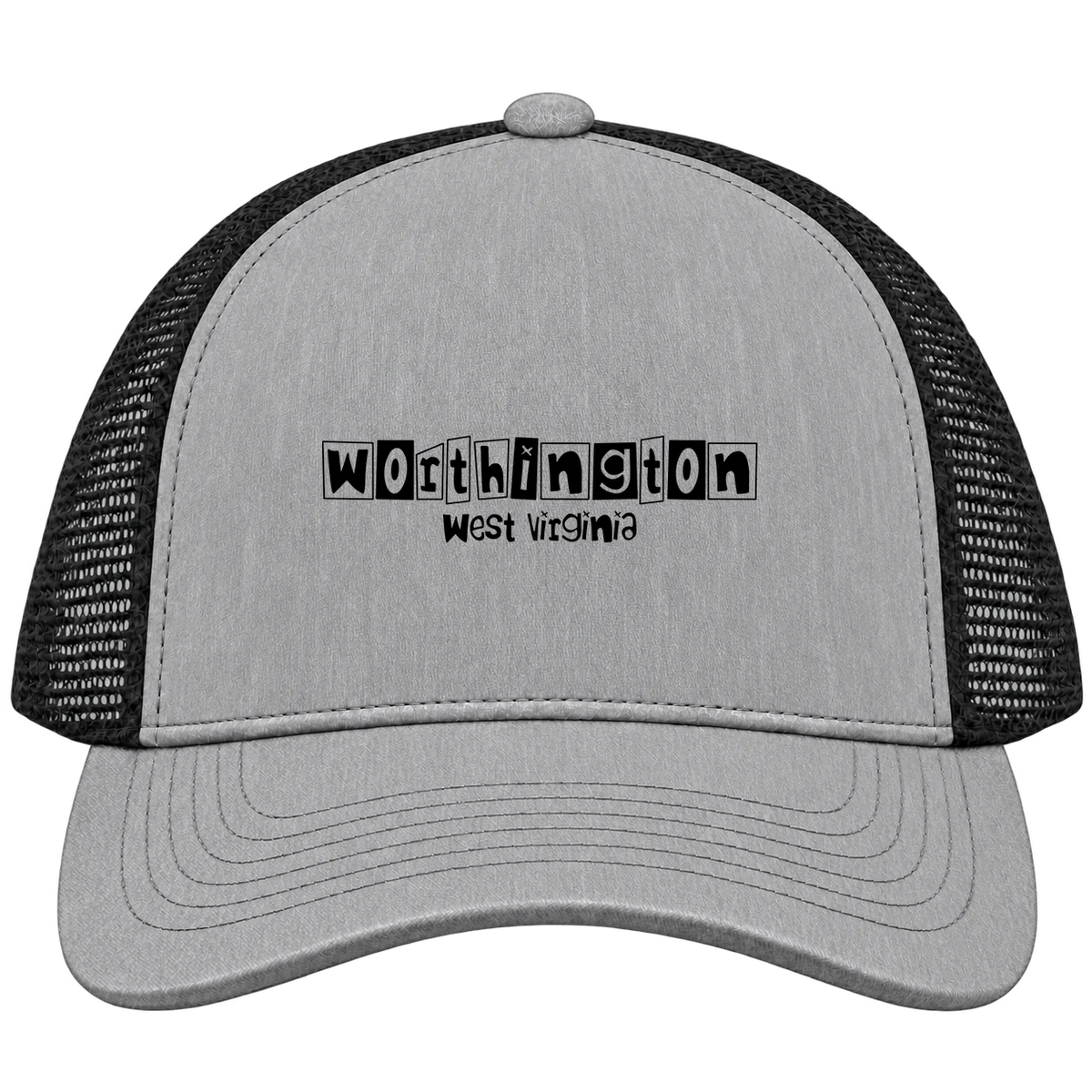 Worthington, West Virginia Hometown Trucker Cap