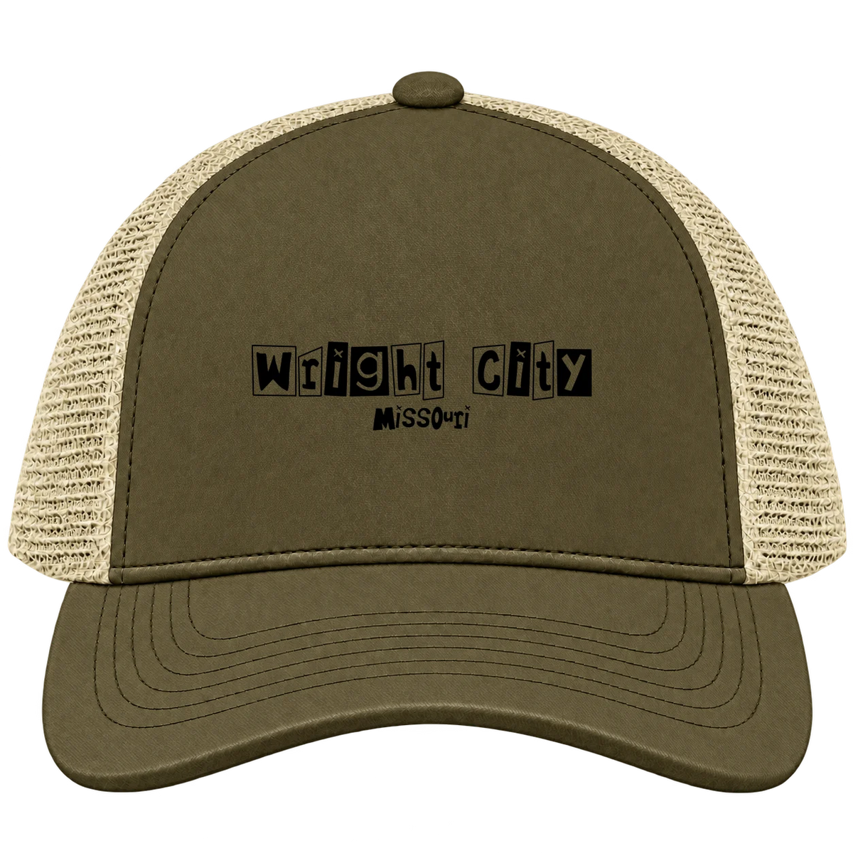 Wright City, Missouri Hometown Trucker Cap