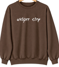 Wright City, Oklahoma Hometown Crewneck — Brown