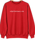 Wright-Patterson AFB, Ohio Hometown Crewneck — Red