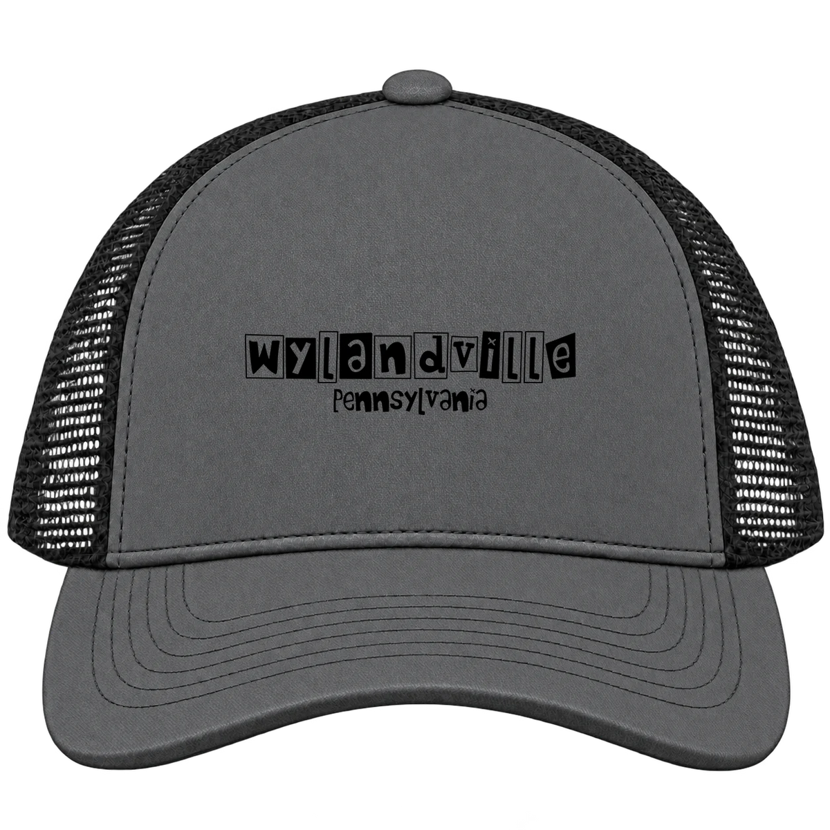 Wylandville, Pennsylvania Hometown Trucker Cap