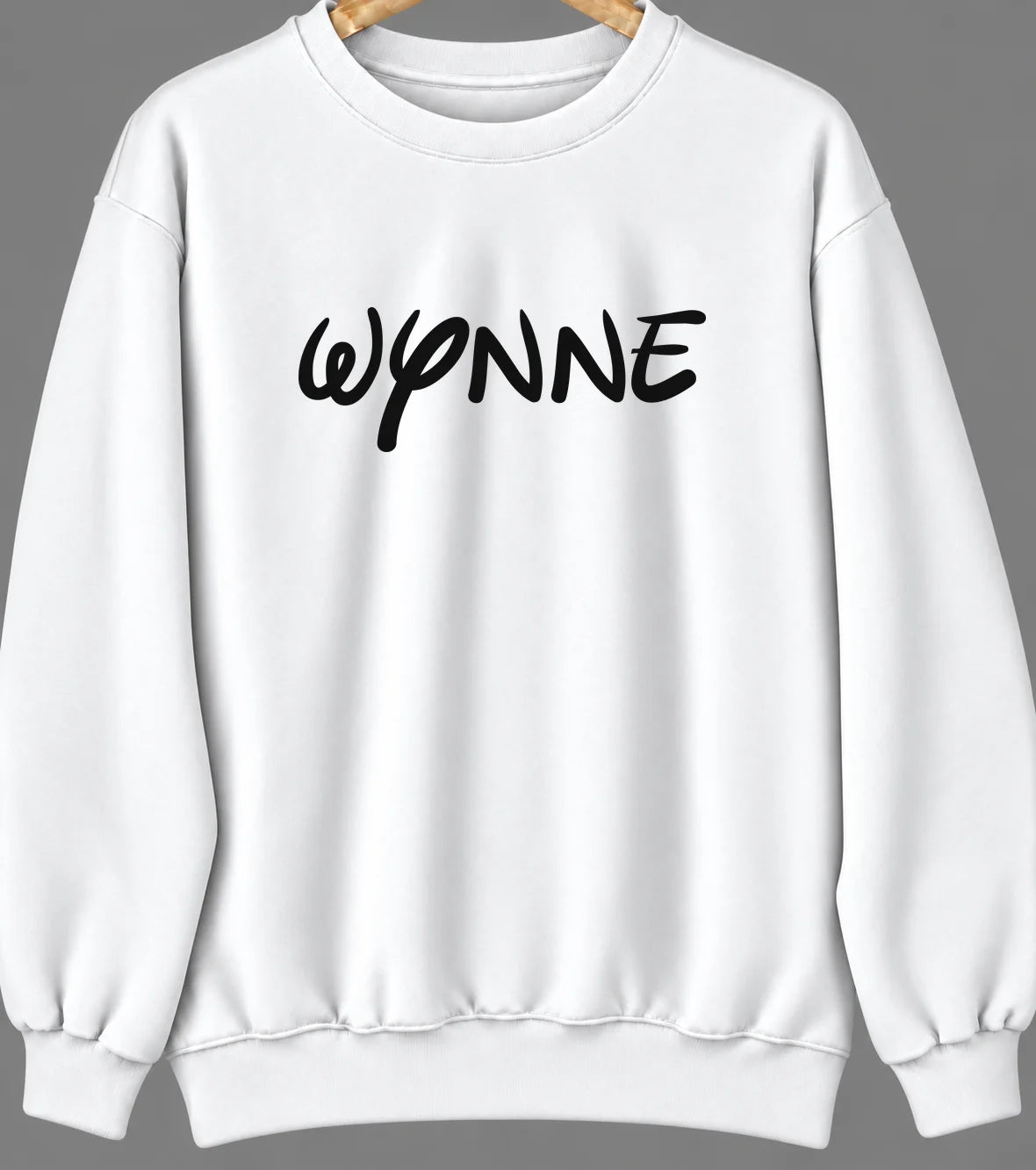 Wynne, Arkansas Hometown Crewneck — White