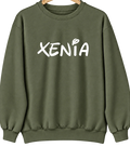Xenia, Ohio Hometown Crewneck — Military Green