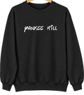 Yankee Hill, Nebraska Hometown Crewneck — Black